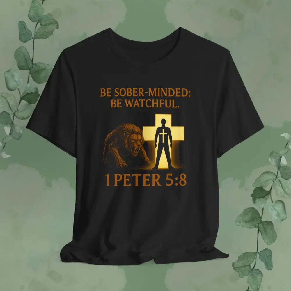 1 Peter 5:8 – Be Sober Minded; Be Watchful T Shirt T Shirt