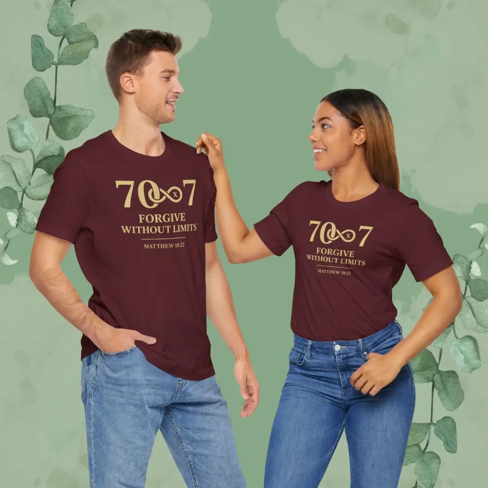 70x7 – Forgive Without Limits — Christian T-Shirt - T-Shirt