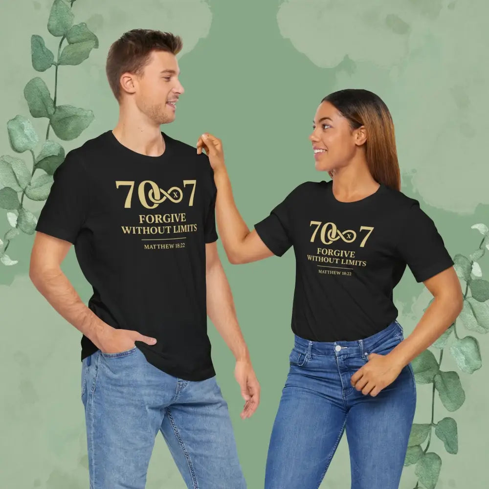 70x7 – Forgive Without Limits — Christian T-Shirt - T-Shirt