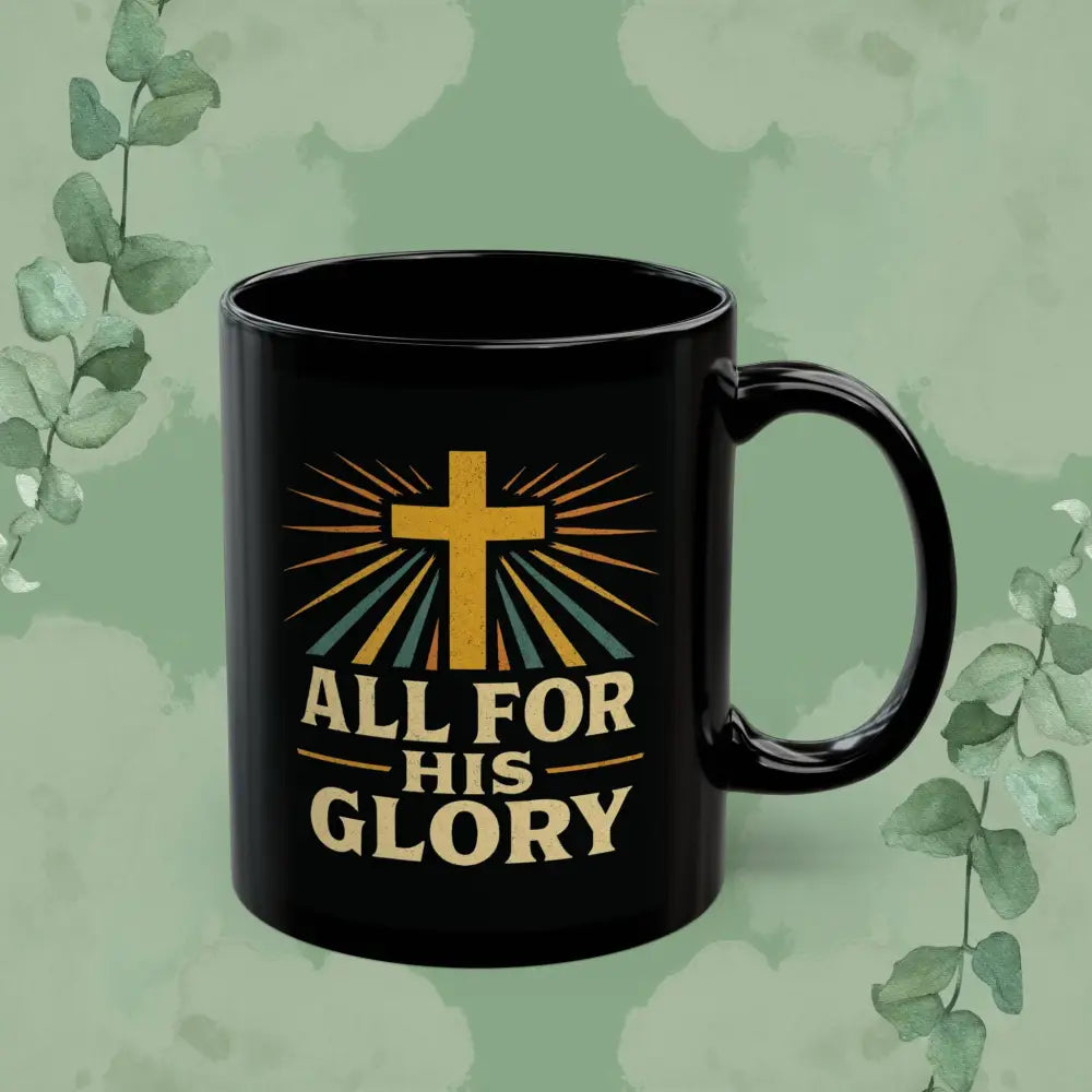 All For His Glory Christian Mug Mug