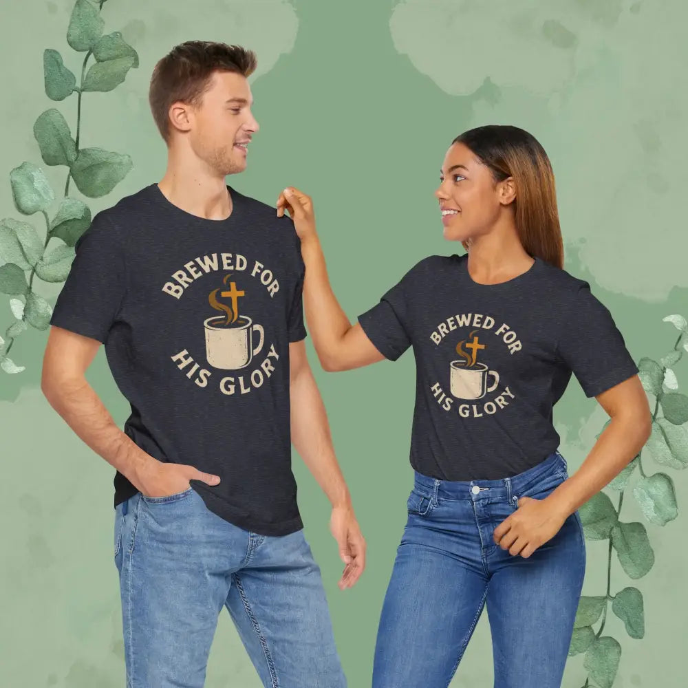 Brewed for His Glory Christian T Shirt T Shirt