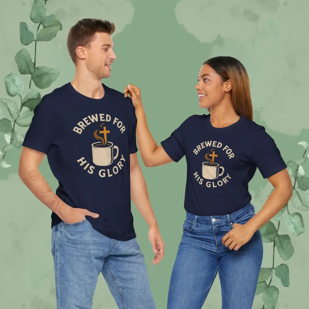 Brewed for His Glory Christian T Shirt T Shirt
