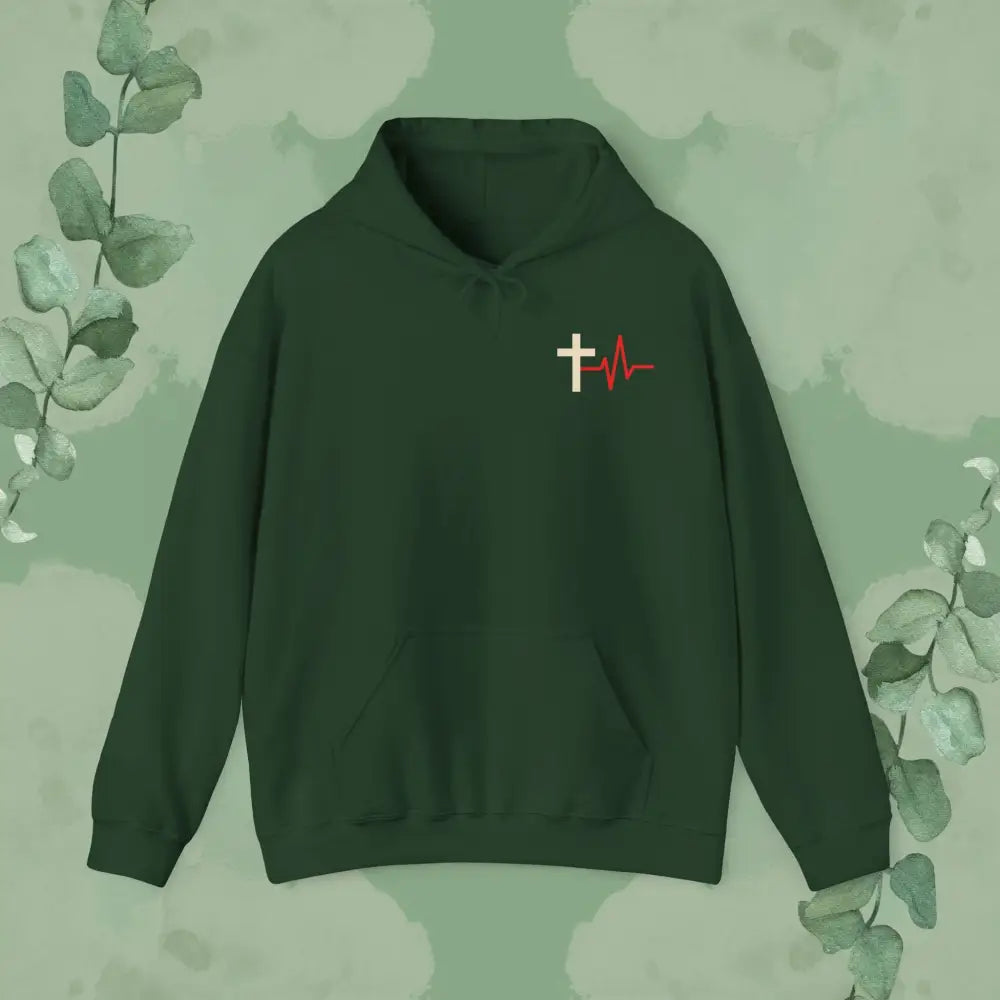 Death to Life Hoodie - Forest Green / S - Hoodie