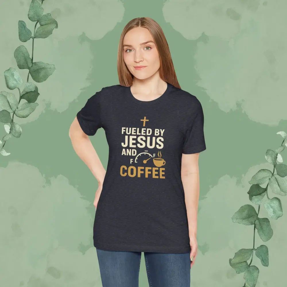 Fueled by Jesus and Coffee T Shirt T Shirt