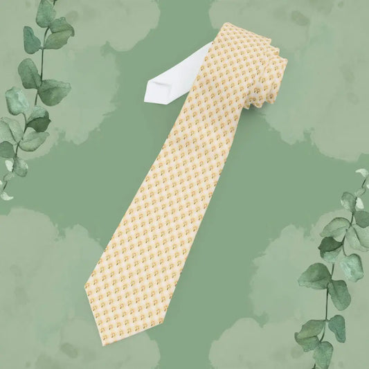 Glorious Cross – Christian Pattern Necktie with Soft Satin Finish - One Size - Accessories