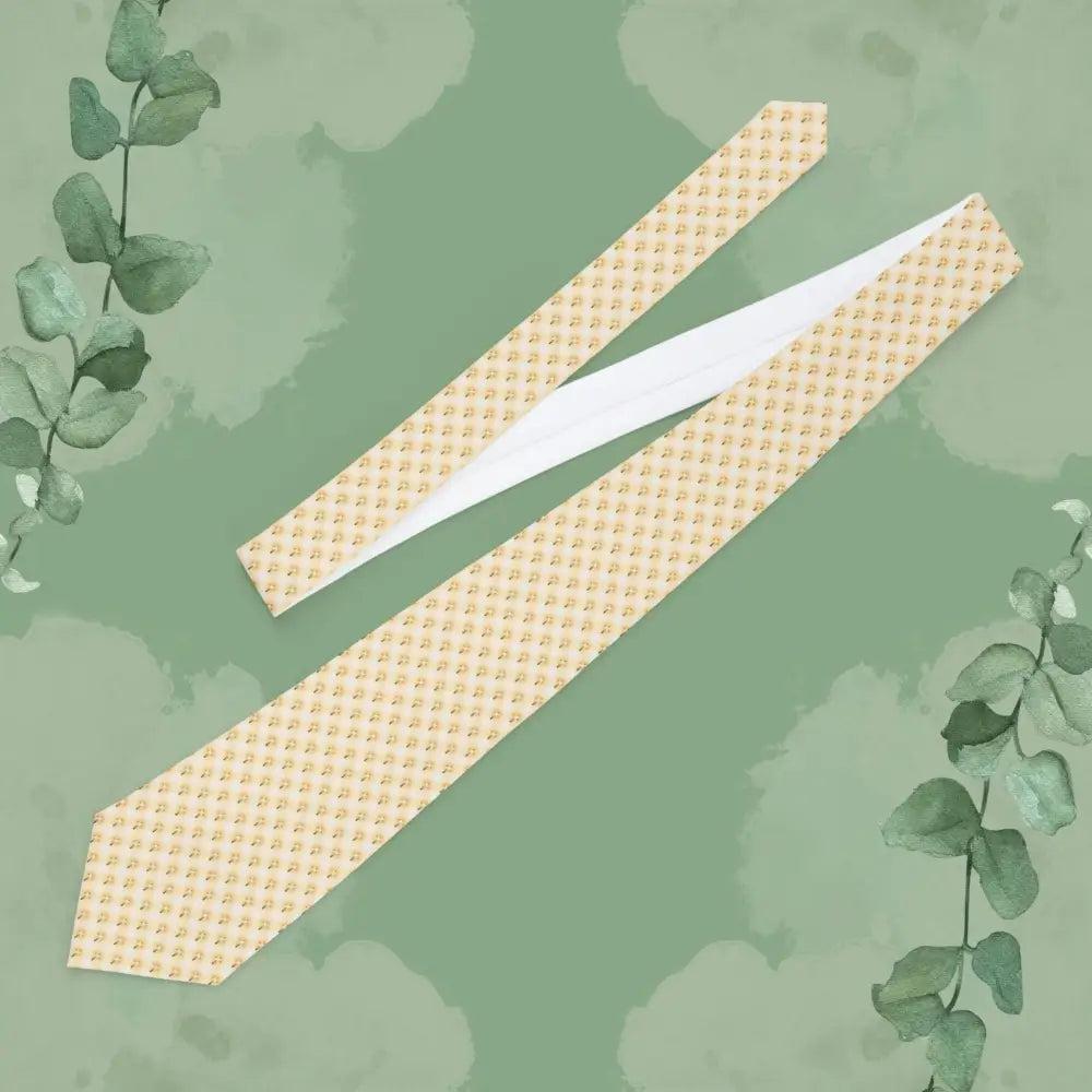 Glorious Cross – Christian Pattern Necktie with Soft Satin Finish - One Size - Accessories