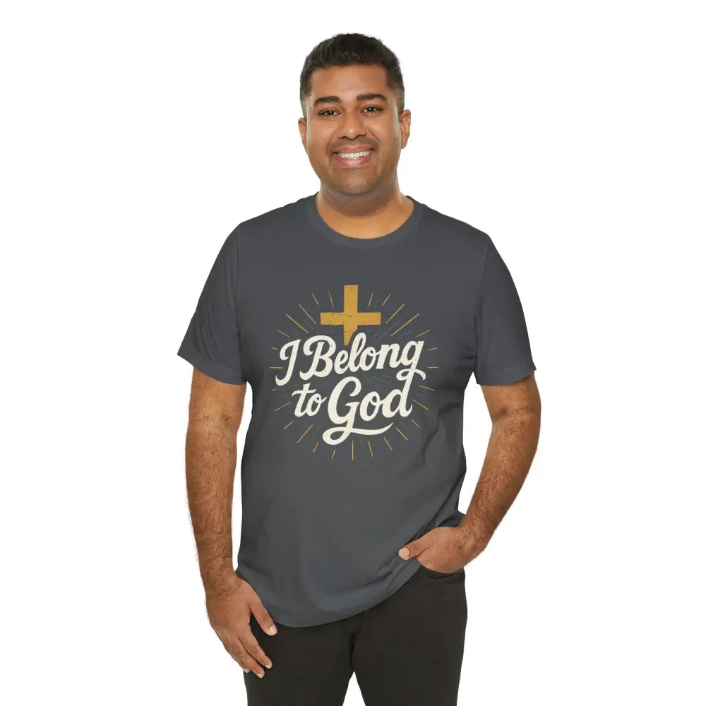 I Belong to God – Christian T-Shirt (Unisex Faith-Based Tee) - T-Shirt