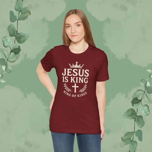 Jesus Is King – King of Kings T-Shirt - T-Shirt