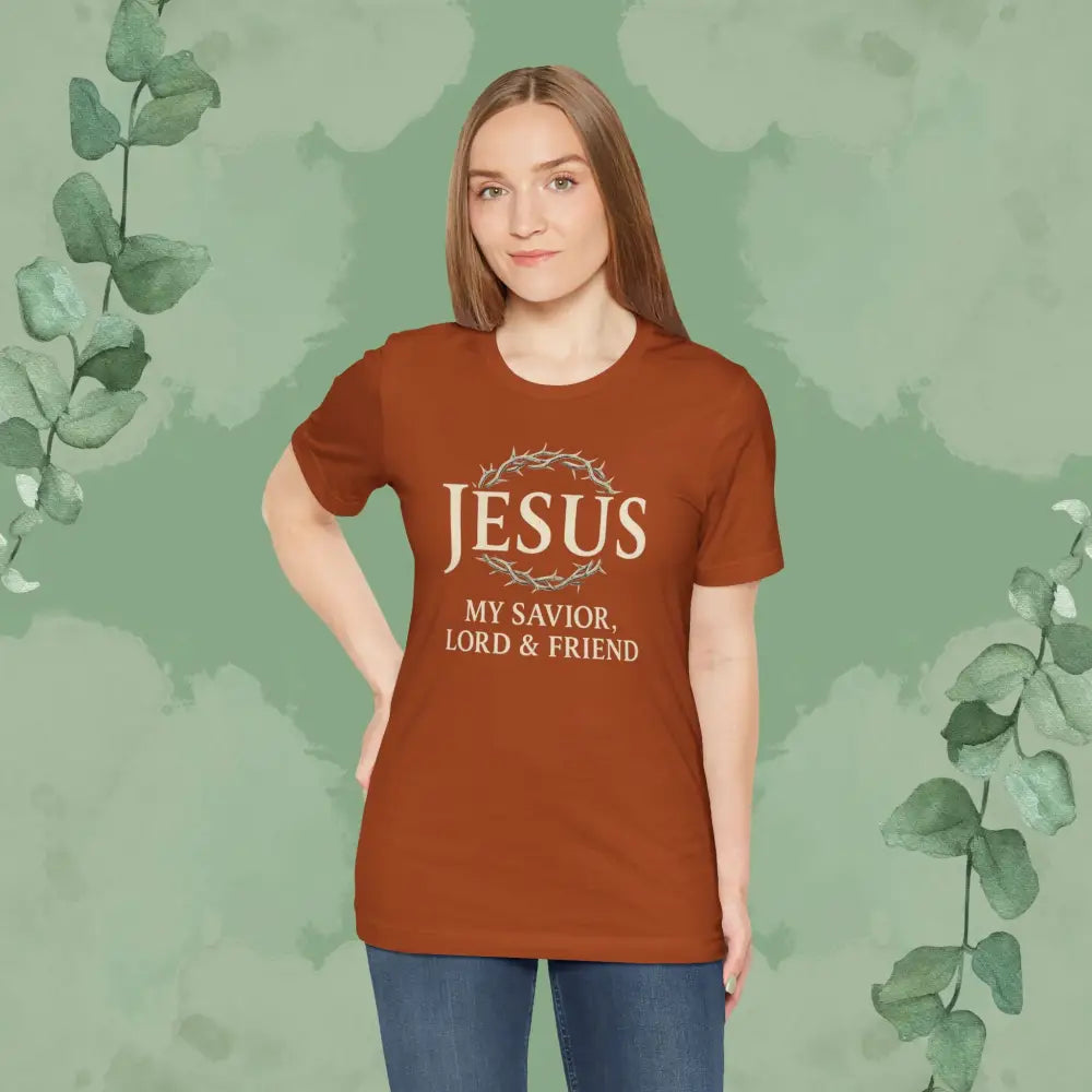 Jesus – My Savior Lord & Friend Christian T Shirt T Shirt