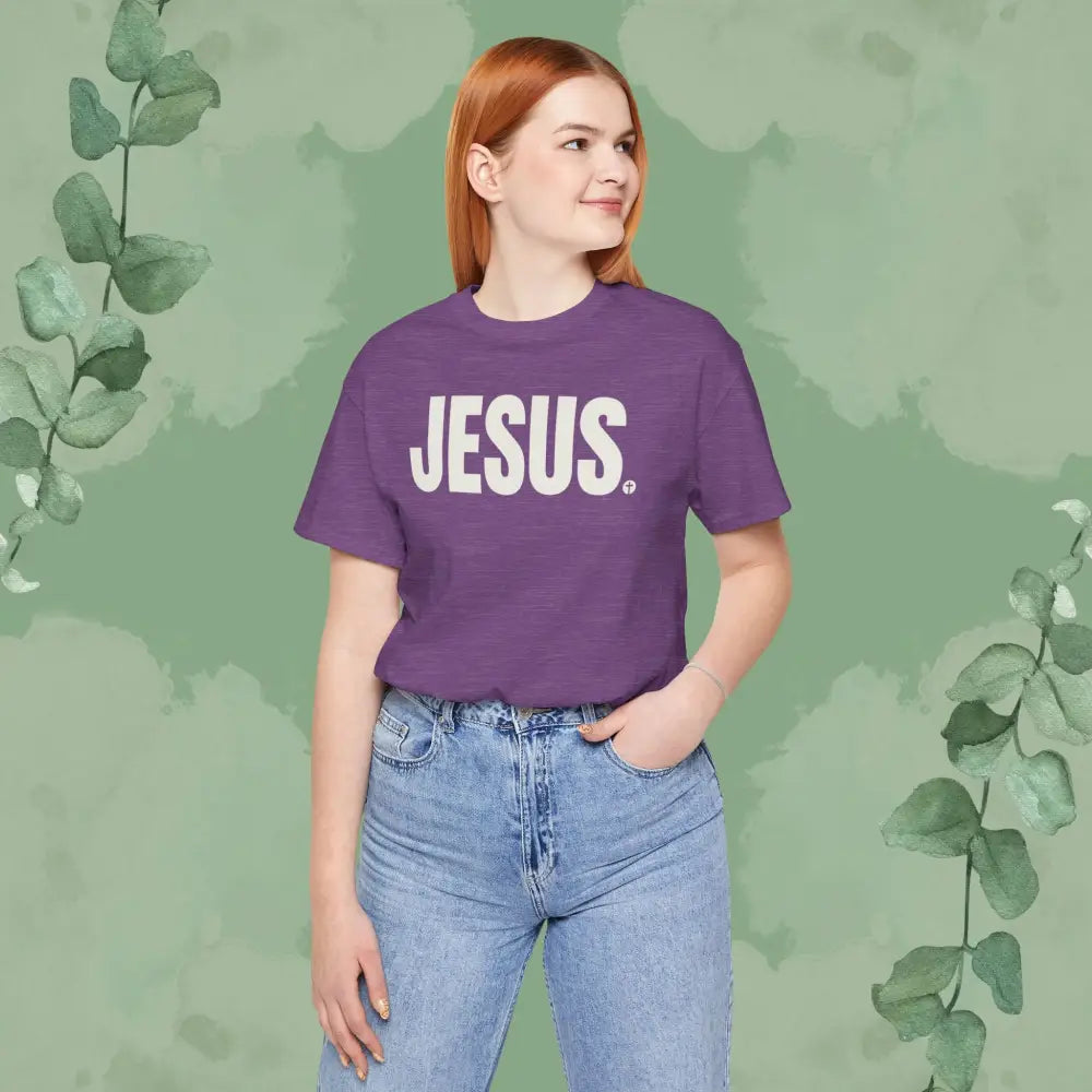 JESUS Period – Bold Christian T-Shirt with Cross Design | True Vine Design - T-Shirt