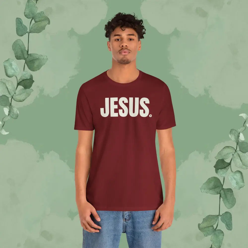 JESUS Period – Bold Christian T-Shirt with Cross Design | True Vine Design - T-Shirt