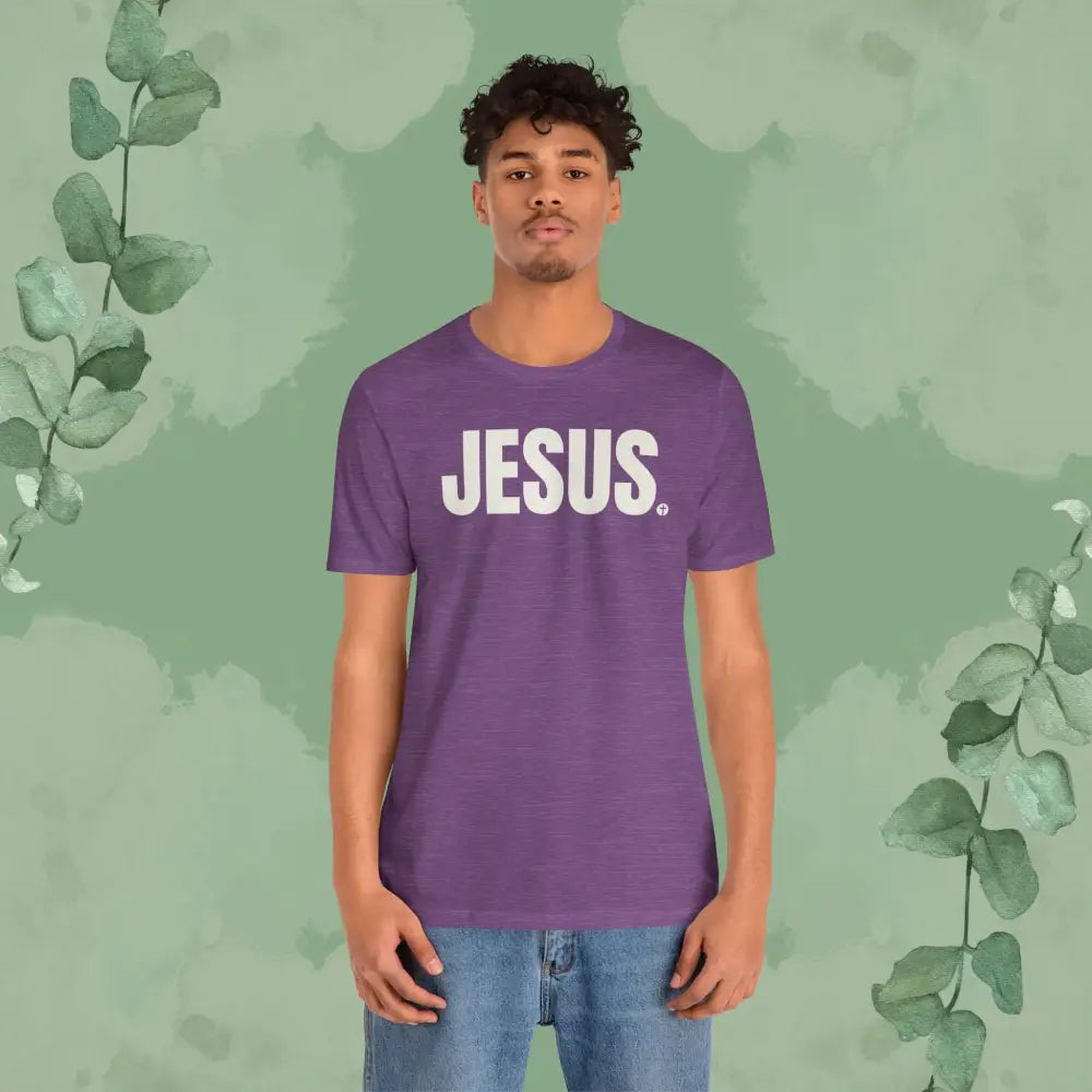 JESUS Period – Bold Christian T-Shirt with Cross Design | True Vine Design - T-Shirt