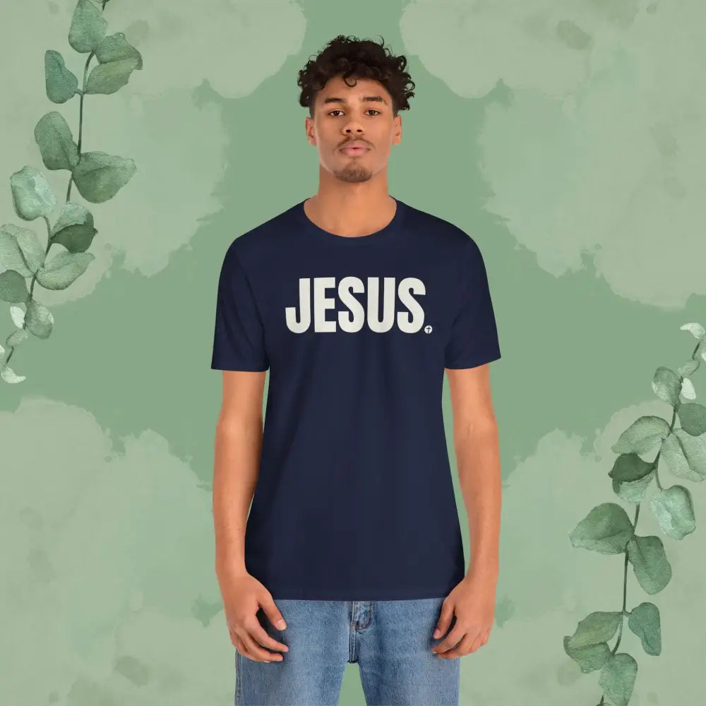 JESUS Period – Bold Christian T-Shirt with Cross Design | True Vine Design - T-Shirt
