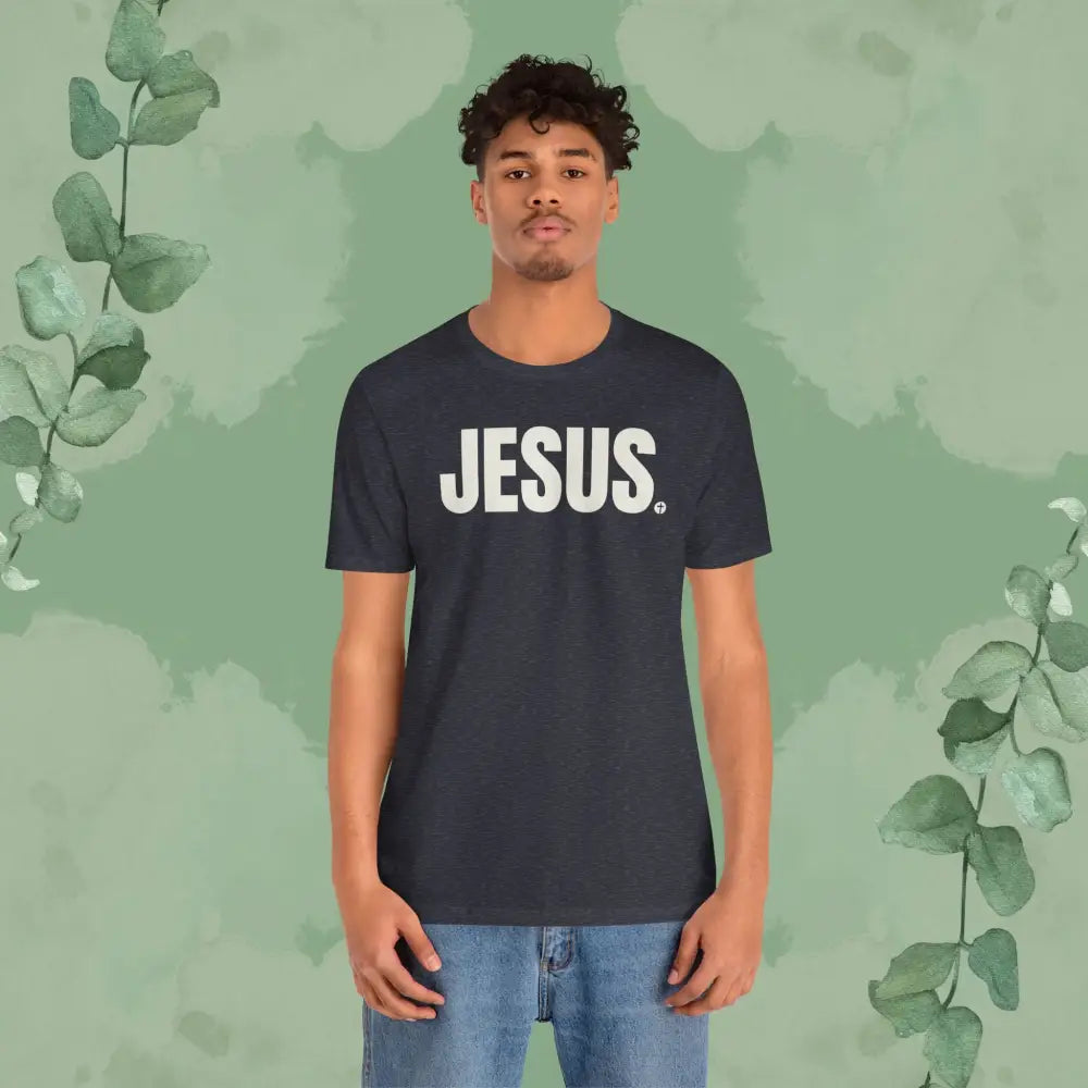 JESUS Period – Bold Christian T-Shirt with Cross Design | True Vine Design - T-Shirt