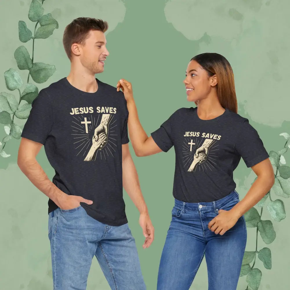 Jesus Saves – Hand of Salvation Christian T Shirt T Shirt