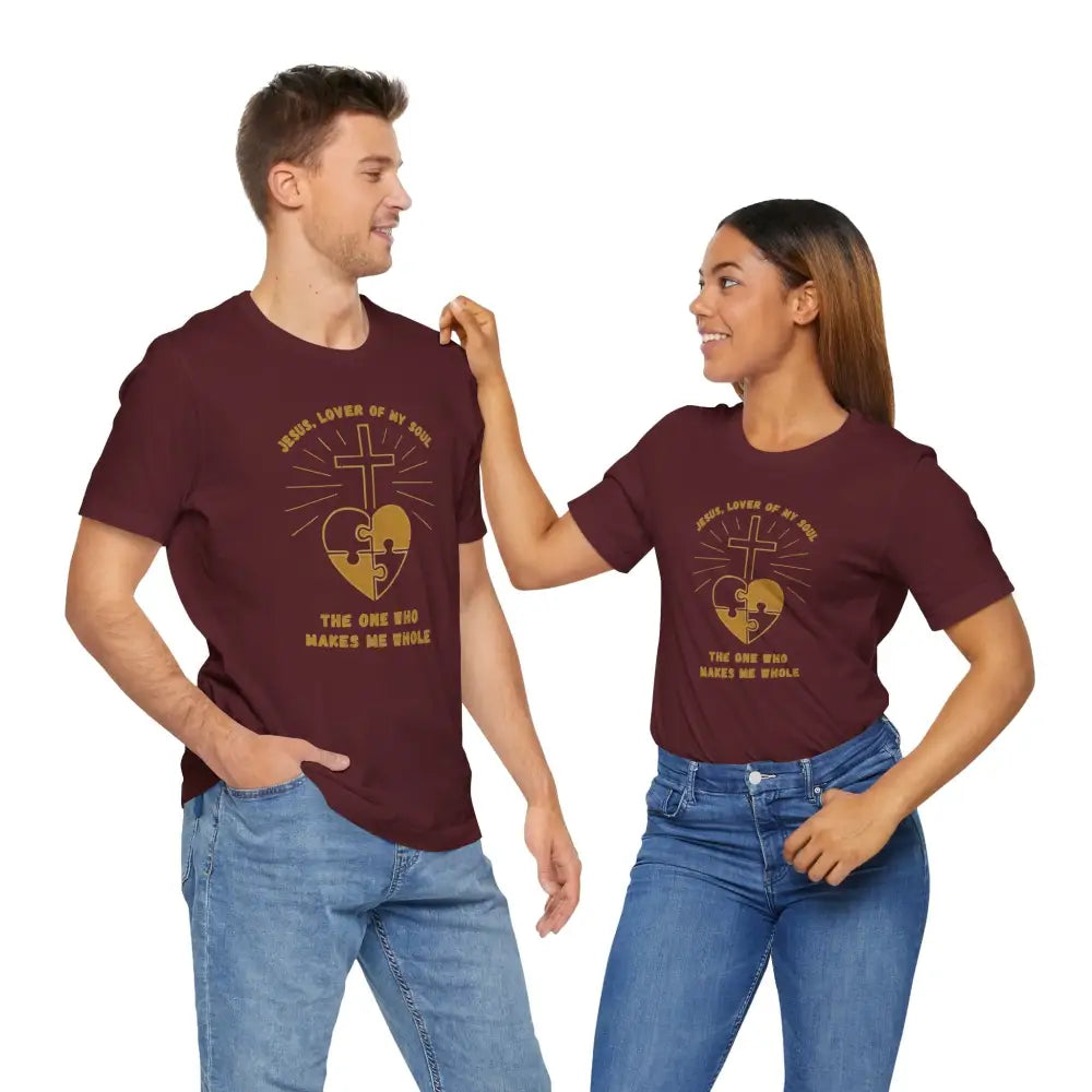 Jesus The One Who Makes Me Whole Tee - T-Shirt