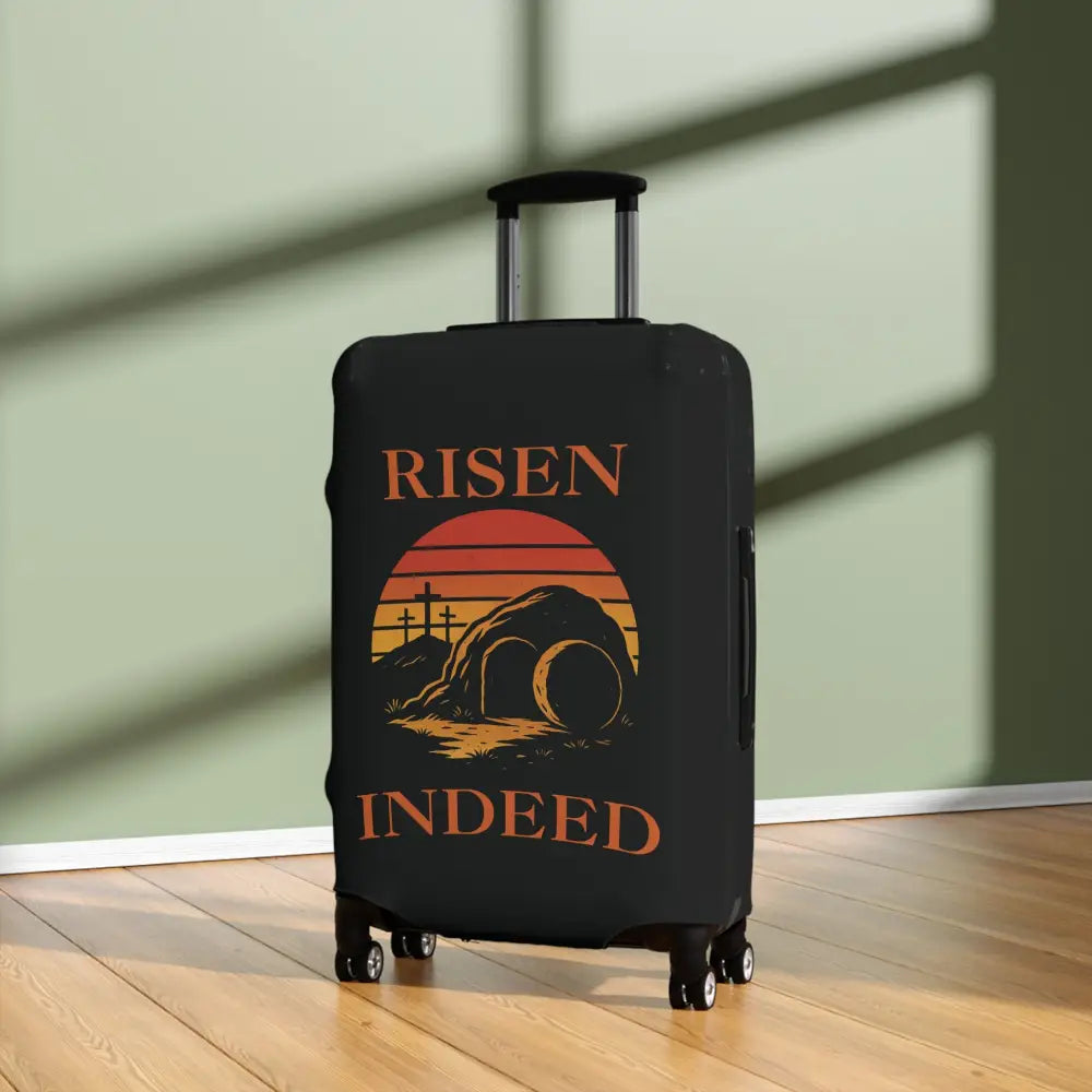 “Risen Indeed” – Christian Luggage Cover - Accessories