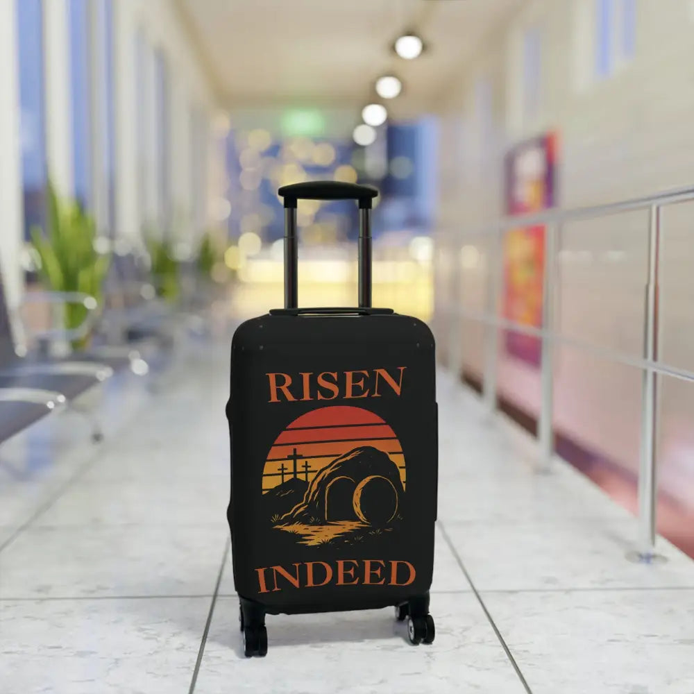 “Risen Indeed” – Christian Luggage Cover - Accessories