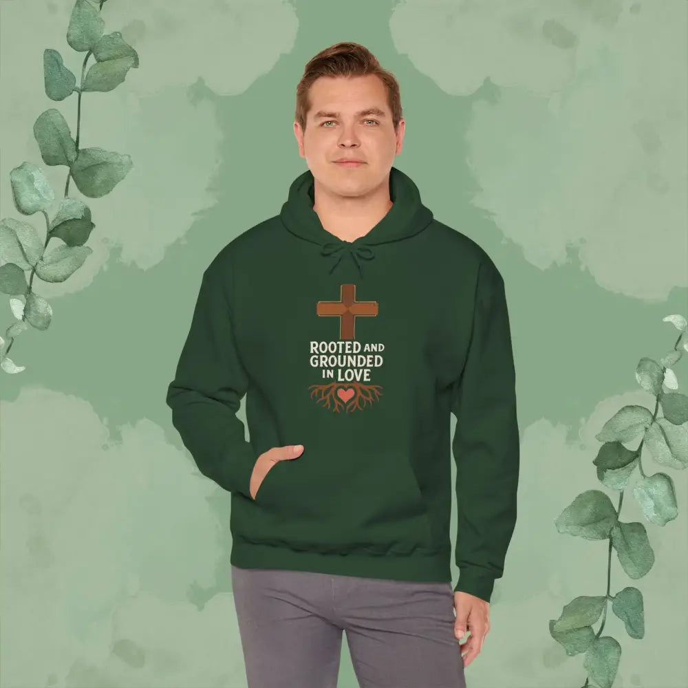 Rooted and Grounded in Love — Hoodie - Hoodie