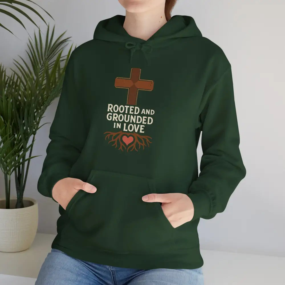 Rooted and Grounded in Love — Hoodie - Hoodie