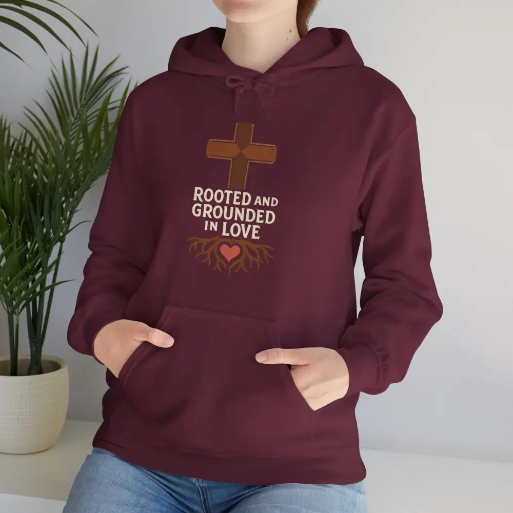Rooted and Grounded in Love — Hoodie - Hoodie