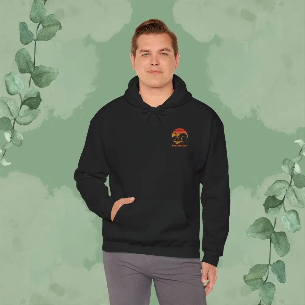 Sunset Risen Indeed Hoodie Unisex Sweatshirt Perfect for Easter Christian Gift Cozy Fashion Faith-Based Apparel - Hoodie