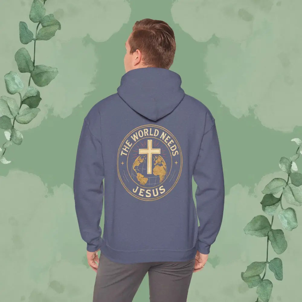 The World Needs Jesus Hoodie - Hoodie