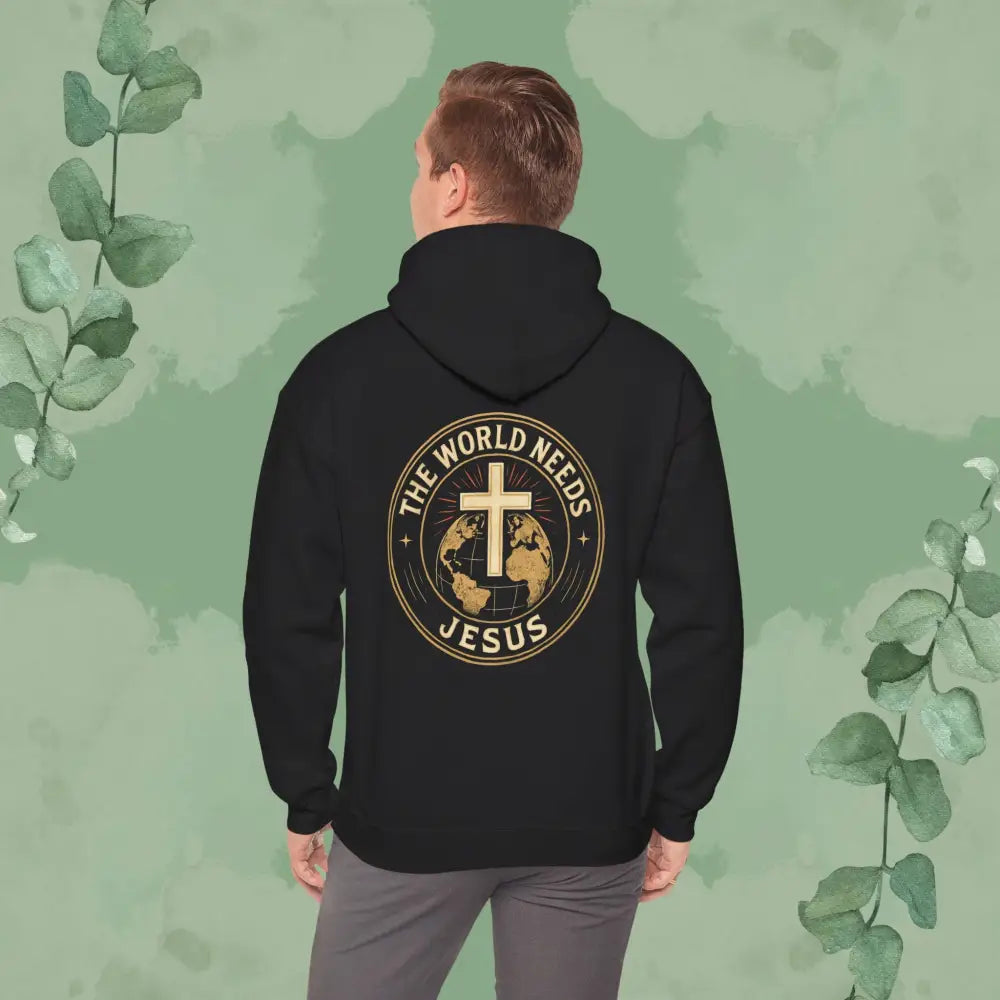 The World Needs Jesus Hoodie - Hoodie