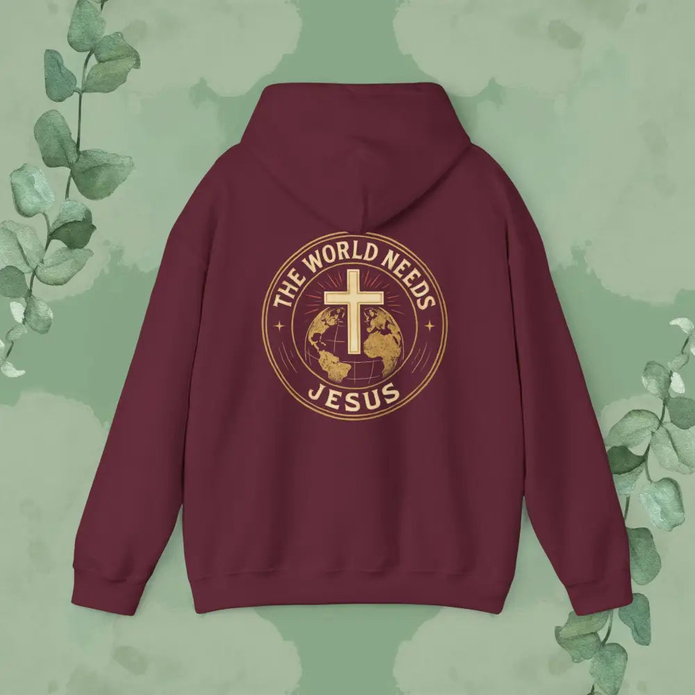 The World Needs Jesus Hoodie - Hoodie