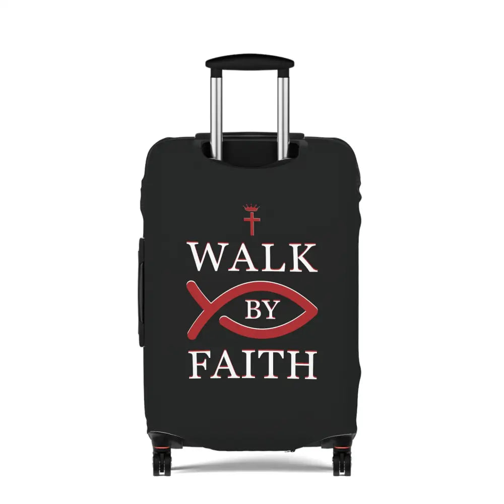 Walk By Faith – Christian Travel Luggage Cover - Accessories