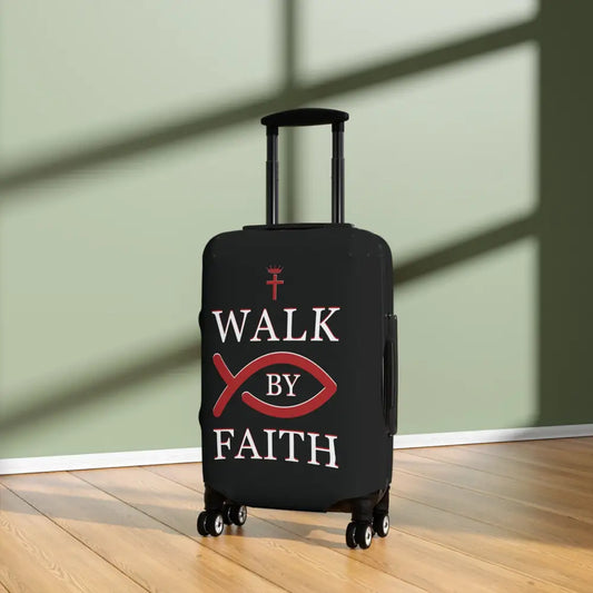 Walk By Faith – Christian Travel Luggage Cover - Accessories