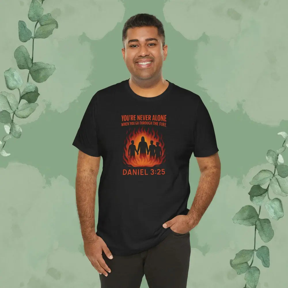 You’re Never Alone – Daniel 3:25 T-Shirt - T-Shirt