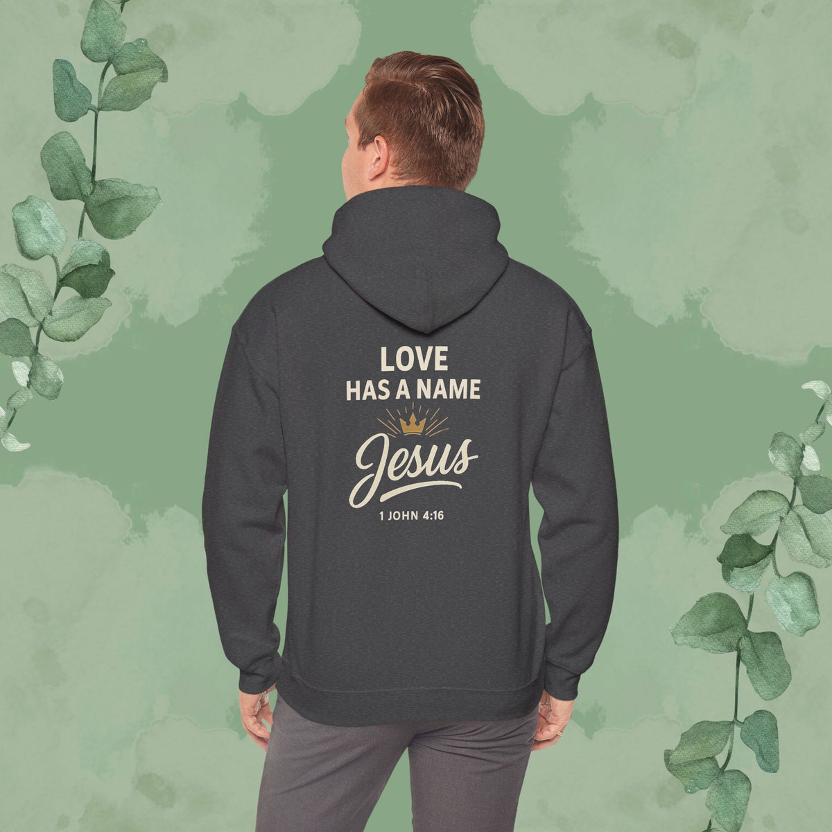 Love Has a Name – Jesus Hoodie