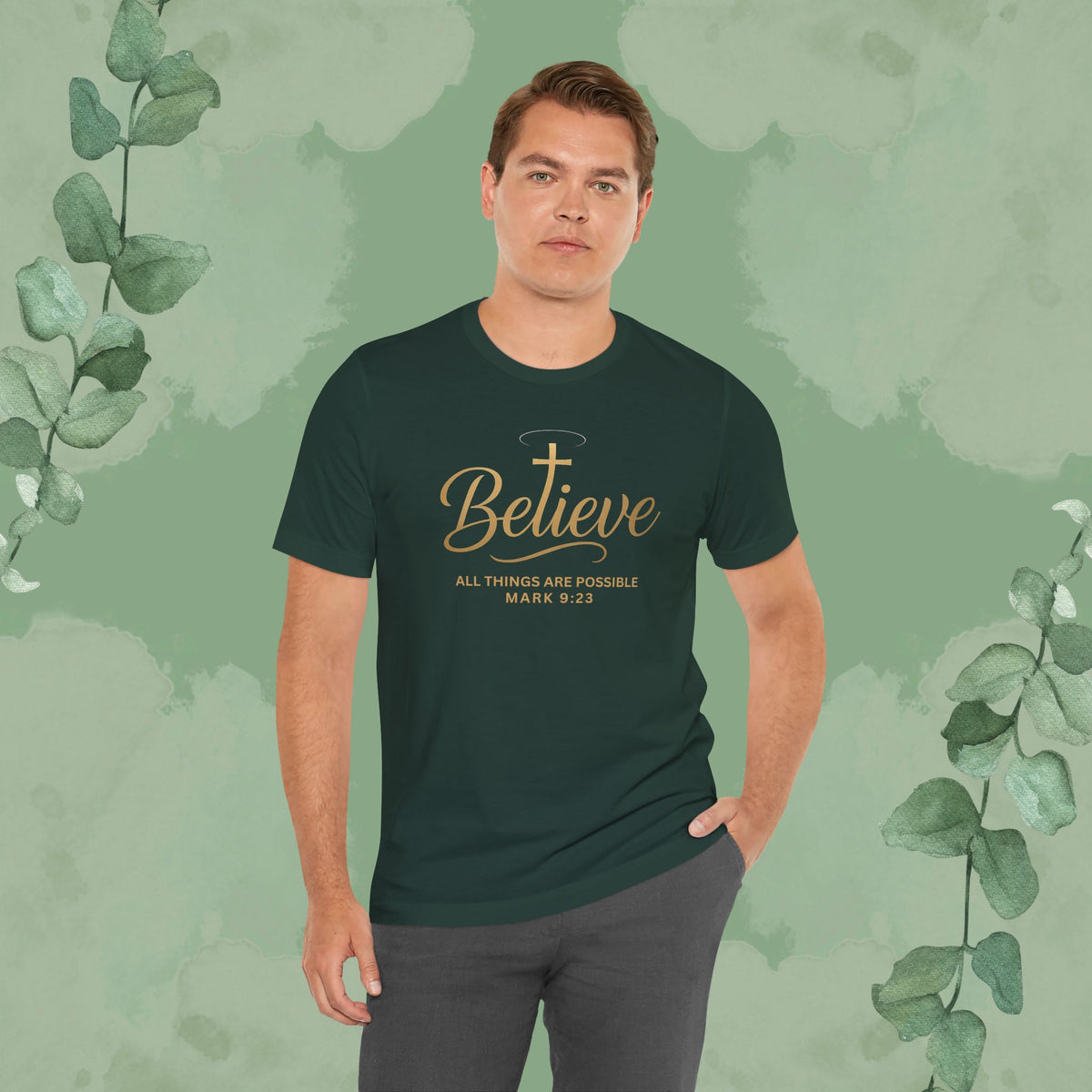 Believe – Mark 9:23 T-Shirt