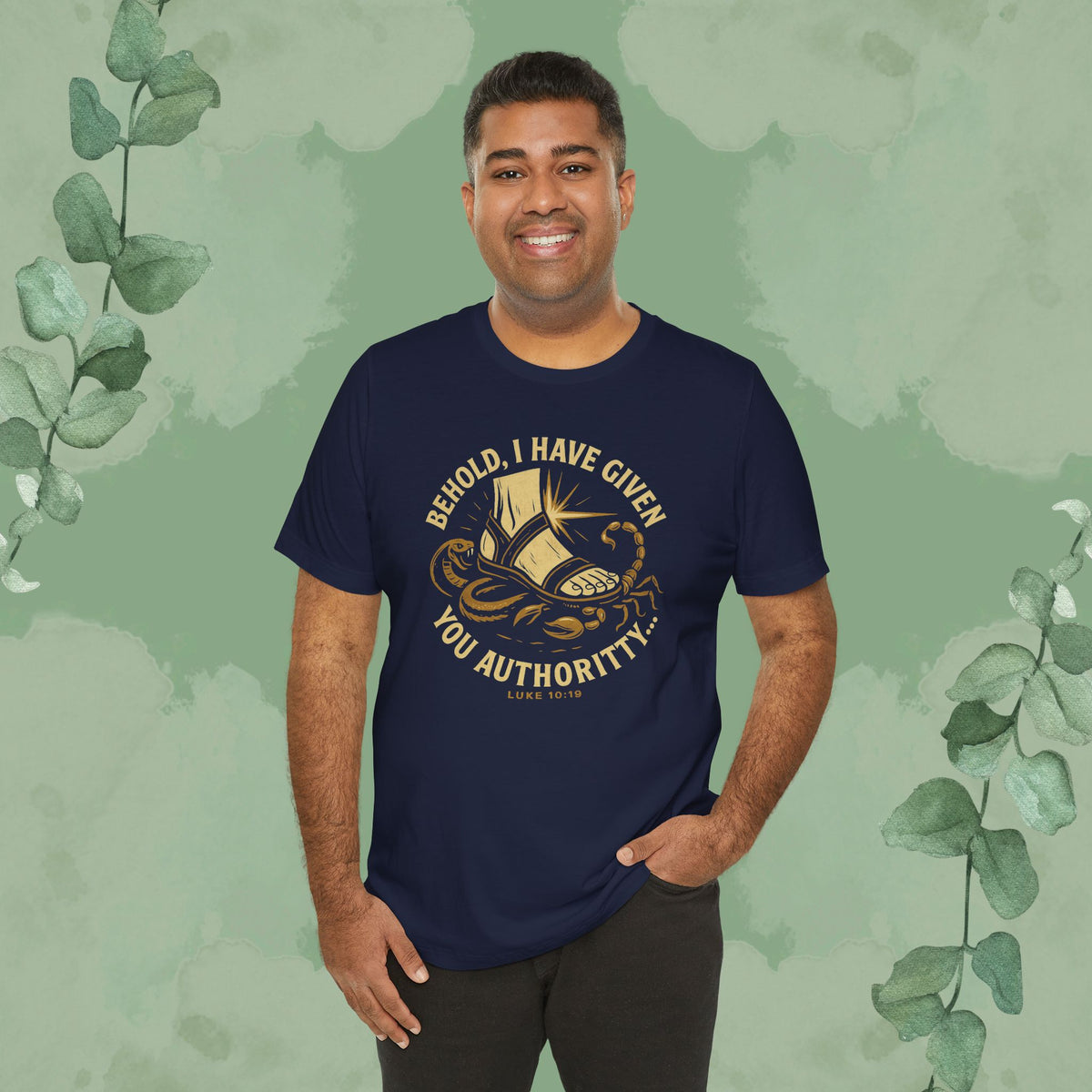 Authority / Nevertheless – Luke 10:19-20 Christian T-Shirt