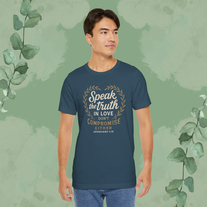 Speak the Truth in Love – Christian T-Shirt (Unisex Faith-Based Tee)