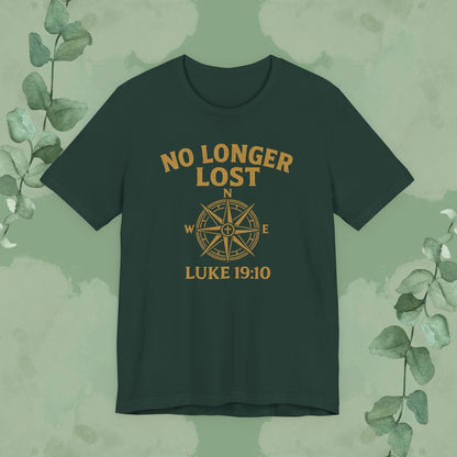 No Longer Lost – Luke 19:10 T-Shirt