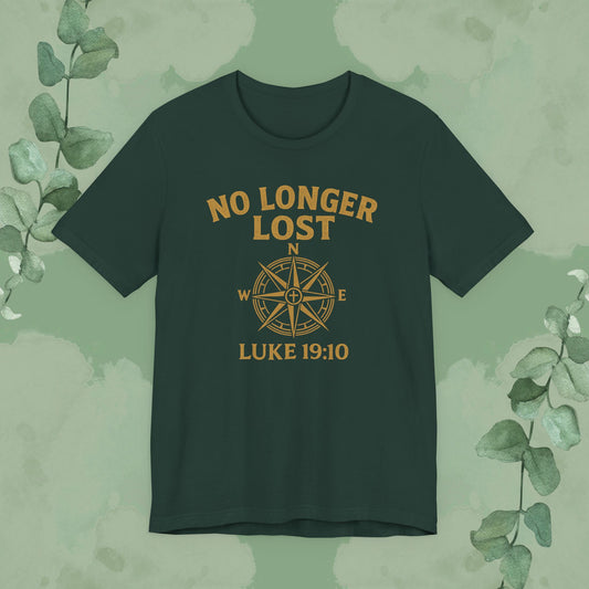 No Longer Lost – Luke 19:10 T-Shirt