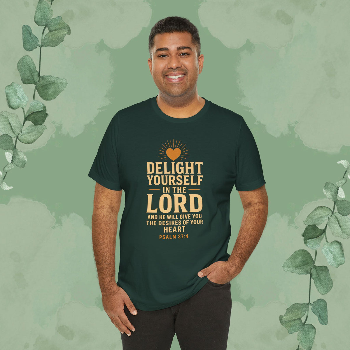 Psalm 37:4 – Delight Yourself in the Lord Tee