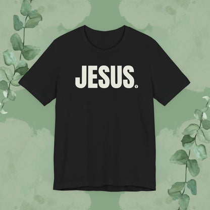 JESUS Period – Bold Christian T-Shirt with Cross Design | True Vine Design