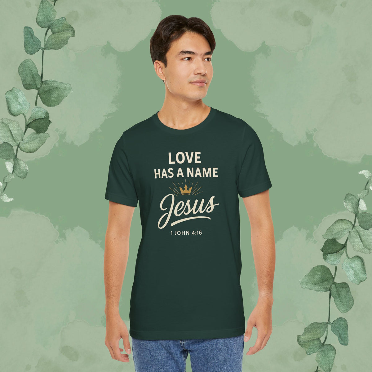 Love Has a Name – Jesus | T-Shirt