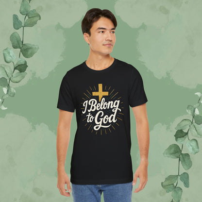 I Belong to God – Christian T-Shirt (Unisex Faith-Based Tee)
