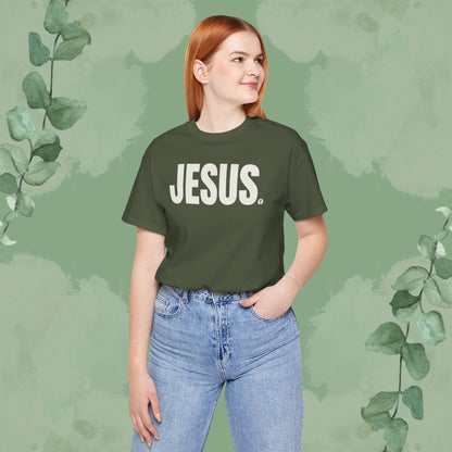JESUS Period – Bold Christian T-Shirt with Cross Design | True Vine Design