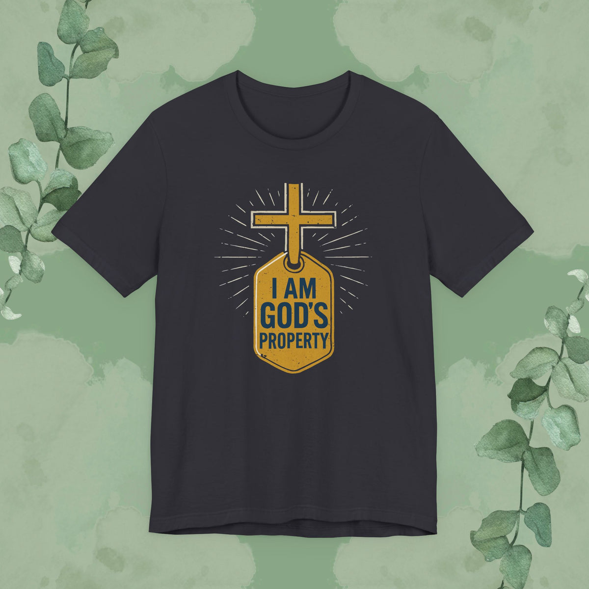 I Am God’s Property Unisex Jersey Short Sleeve Tee