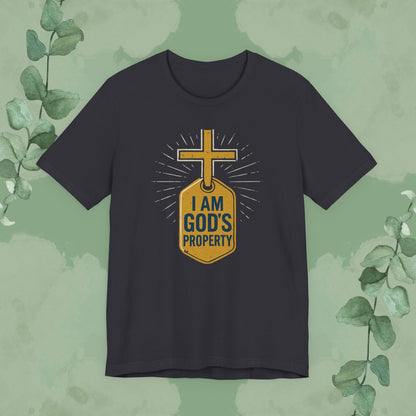 I Am God’s Property Unisex Jersey Short Sleeve Tee