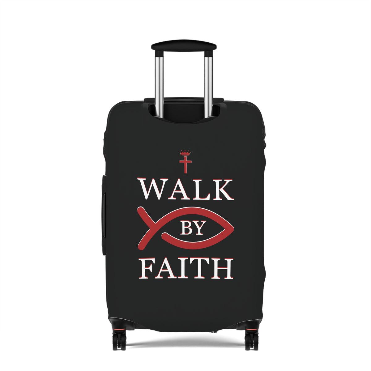 Walk By Faith – Christian Travel Luggage Cover