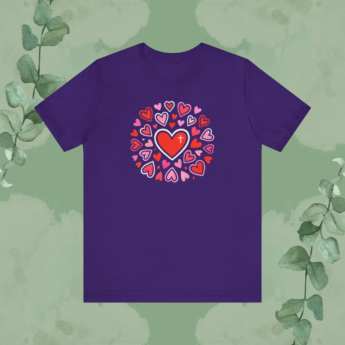 Love Flows Out from the Cross – Faith & Love Tee