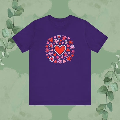Love Flows Out from the Cross – Faith & Love Tee