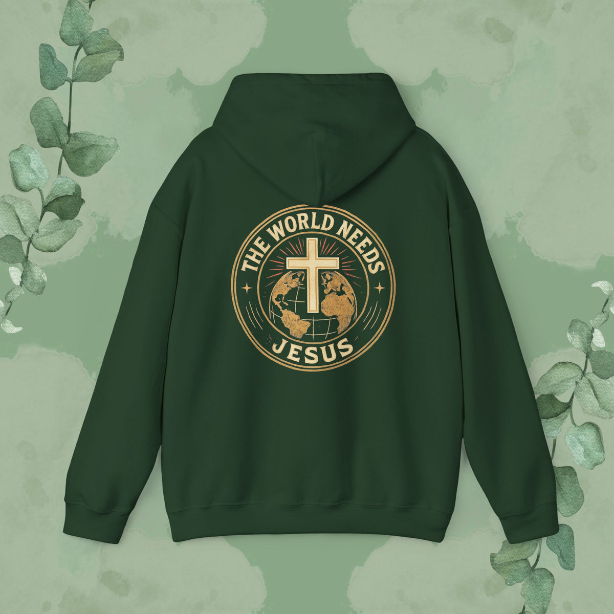 The World Needs Jesus Hoodie