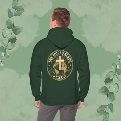 The World Needs Jesus Hoodie